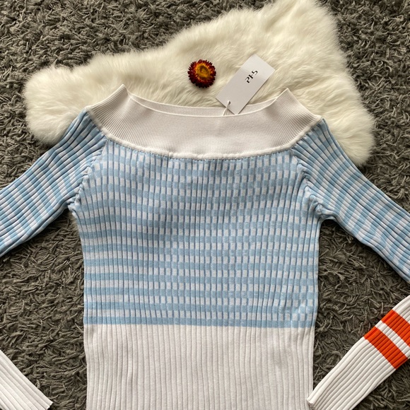 NWT PH5 Striped Knit Shirt - Picture 2 of 6